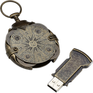 Cryptex USB brújula