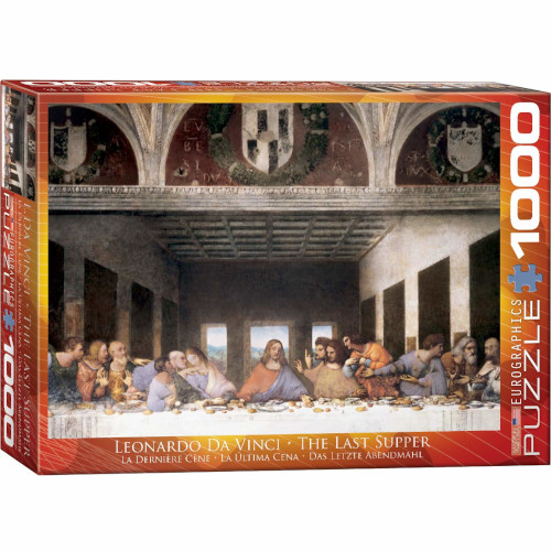 Puzzle de La última cena de Leonardo da Vinci de 1000 piezas Eurographics