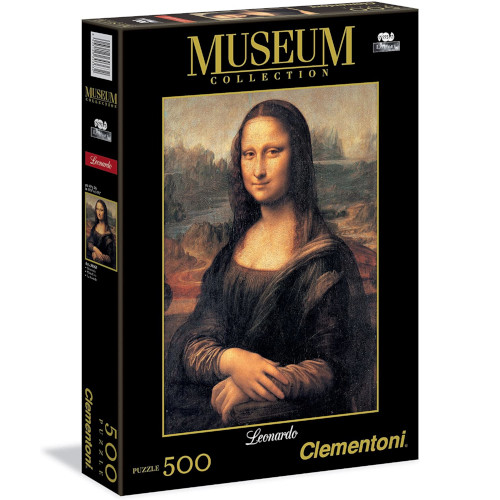 Puzzle de la Gioconda de 500 piezas Clementoni