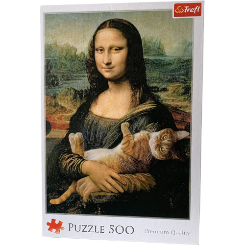 Puzzle de la Gioconda de 500 piezas Trefl