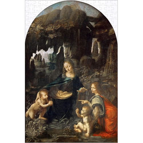 Puzzle de la Virgen de las Rocas de Leonardo da Vinci
