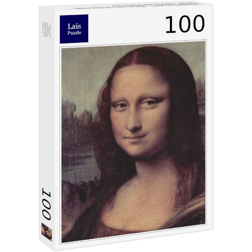 Puzzle de la cara de la Mona lisa de 100 piezas Lais