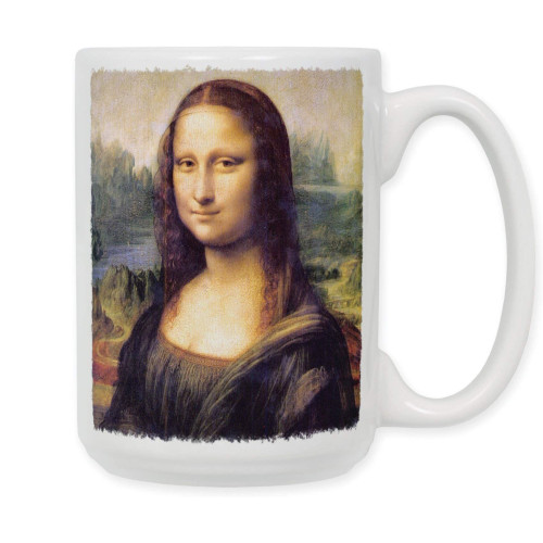 Taza de la Gioconda de Leonardo da Vinci