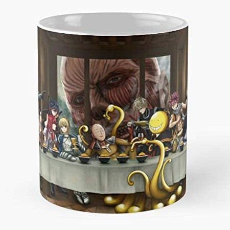 Taza de la Última cena de Attack on titan