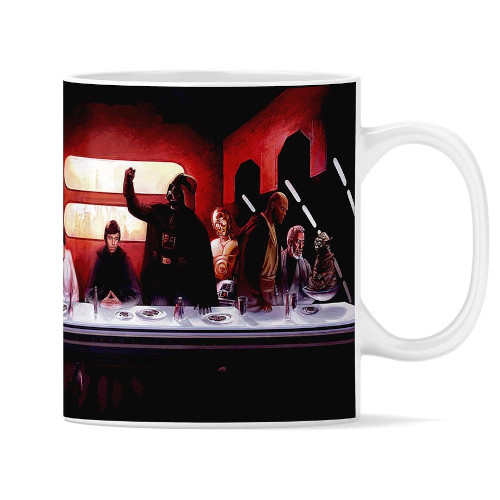 Taza de la Última cena de Star Wars