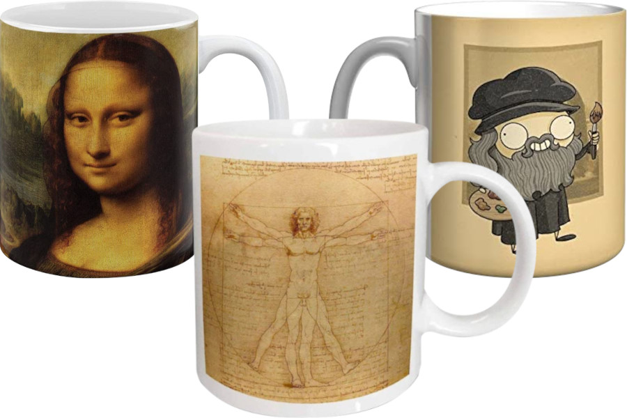 Tasses de Leonardo da Vinci