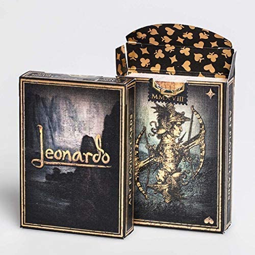 Juego de cartas Leonardo MMXVIII, edición oro