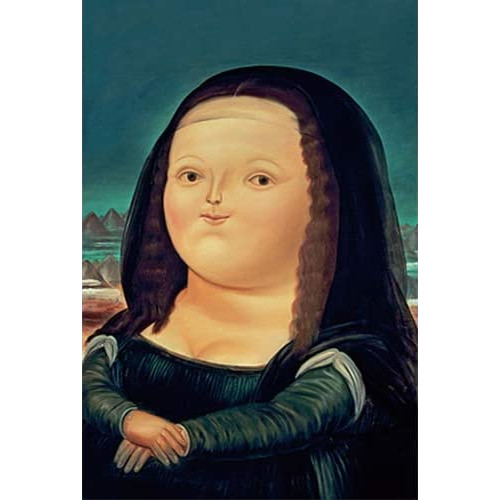 Rompecabezas de la Mona Lisa de Botero